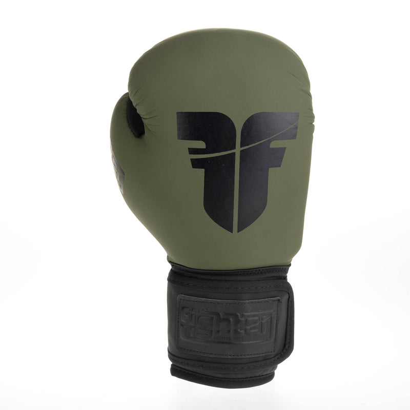 Fighter Boxing Gloves SIAM - matt khaki, FBG-003KB