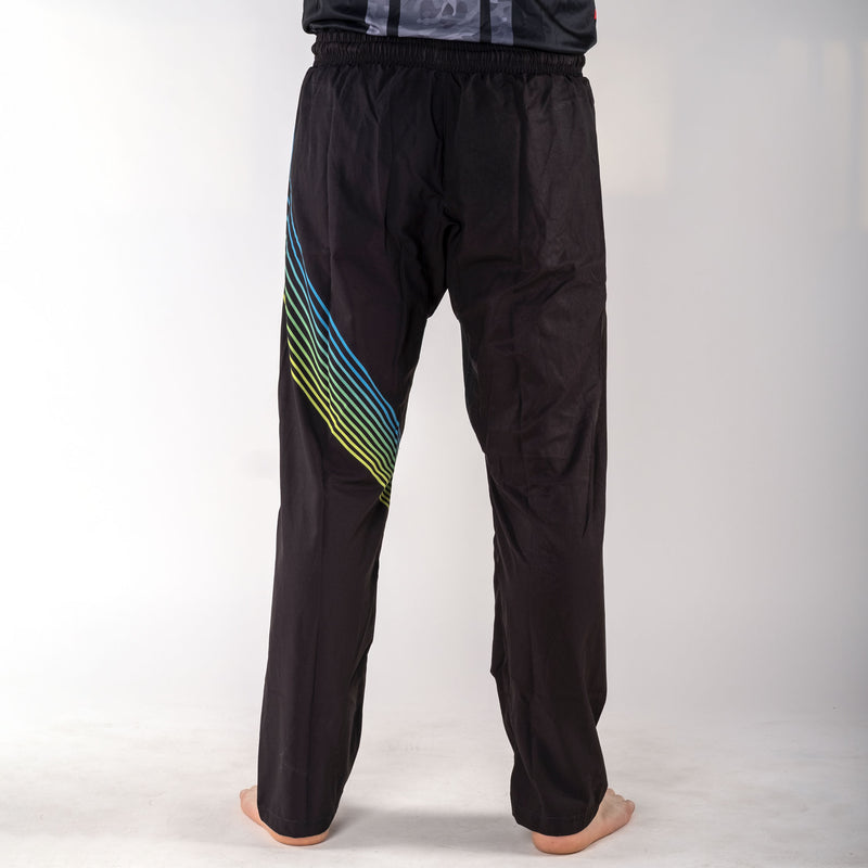 Fighter Pants - FIGHT - black/rainbow, FF-P004B