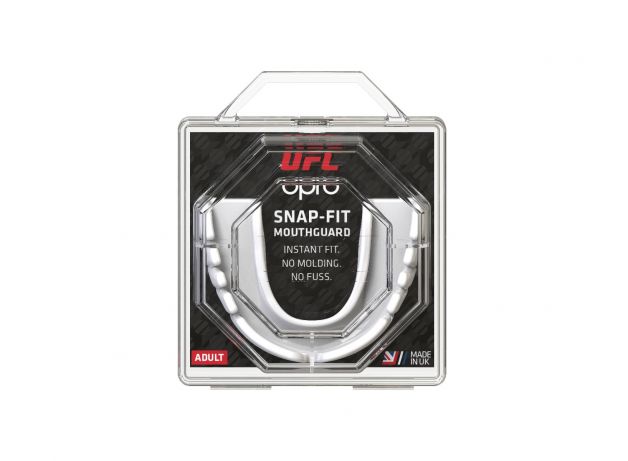 Mouthguard - OPRO UFC - Snap-Fit - white, 002257002
