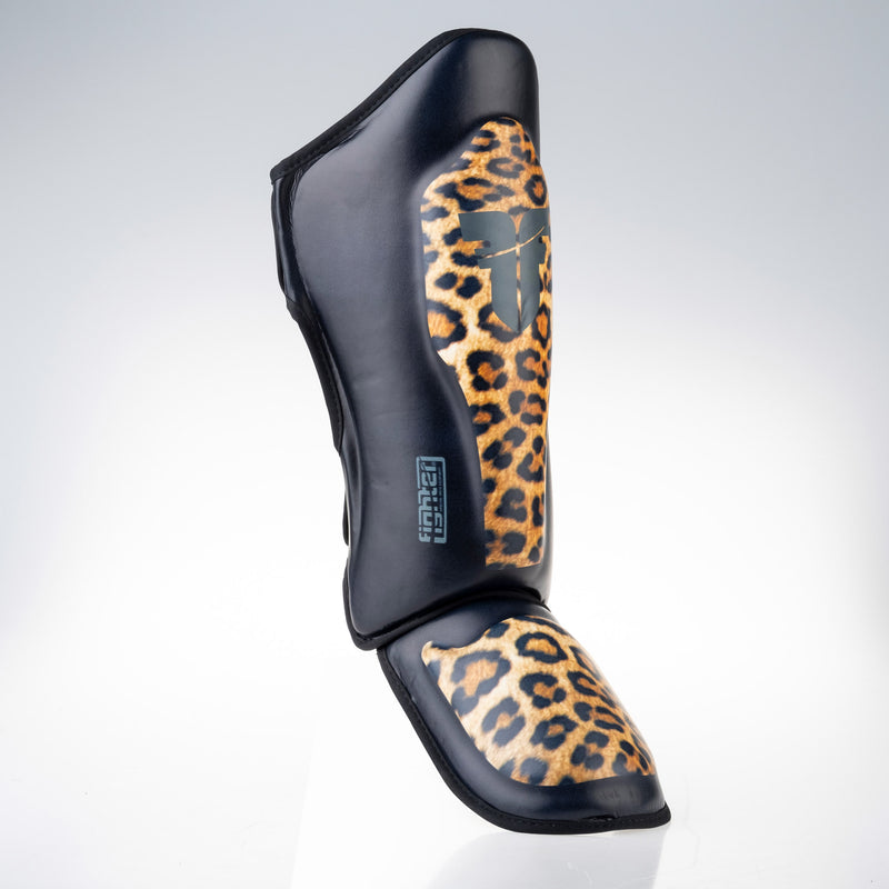 Fighter Shinguards Thai - Jungle Series - leopard, JE1573LE