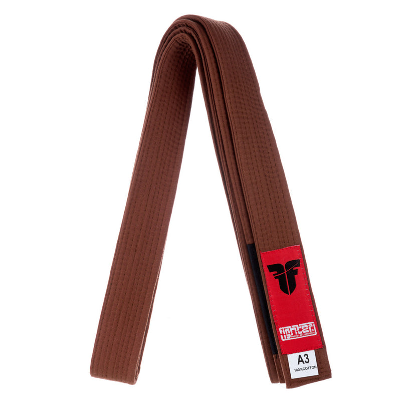 Fighter Belt BJJ - brown, FBB-04