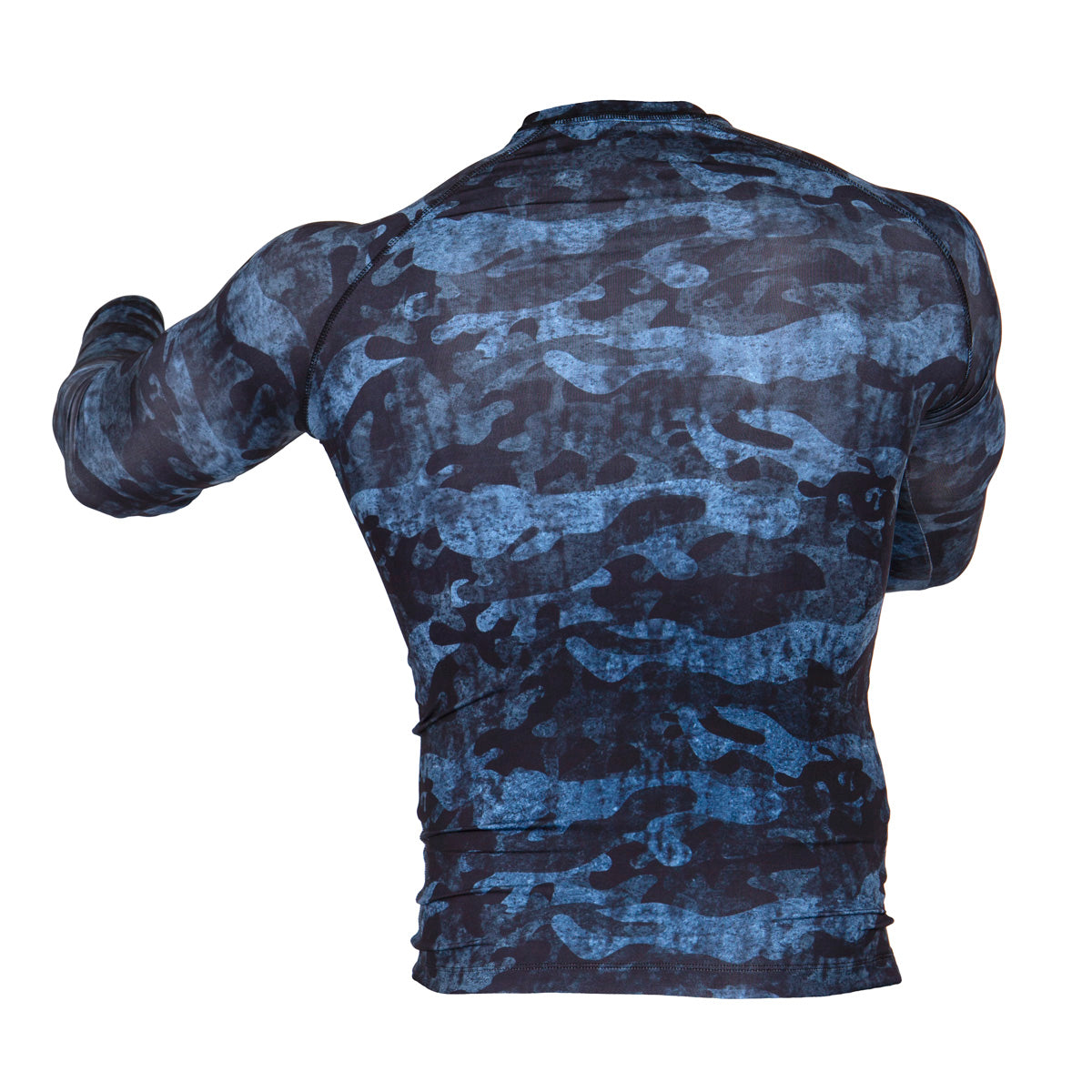 Fighter Rash Guard - Urban Camo - blau, FRG-09