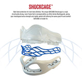 SAFEJAWZ Nitro mouthguard - white/blue
