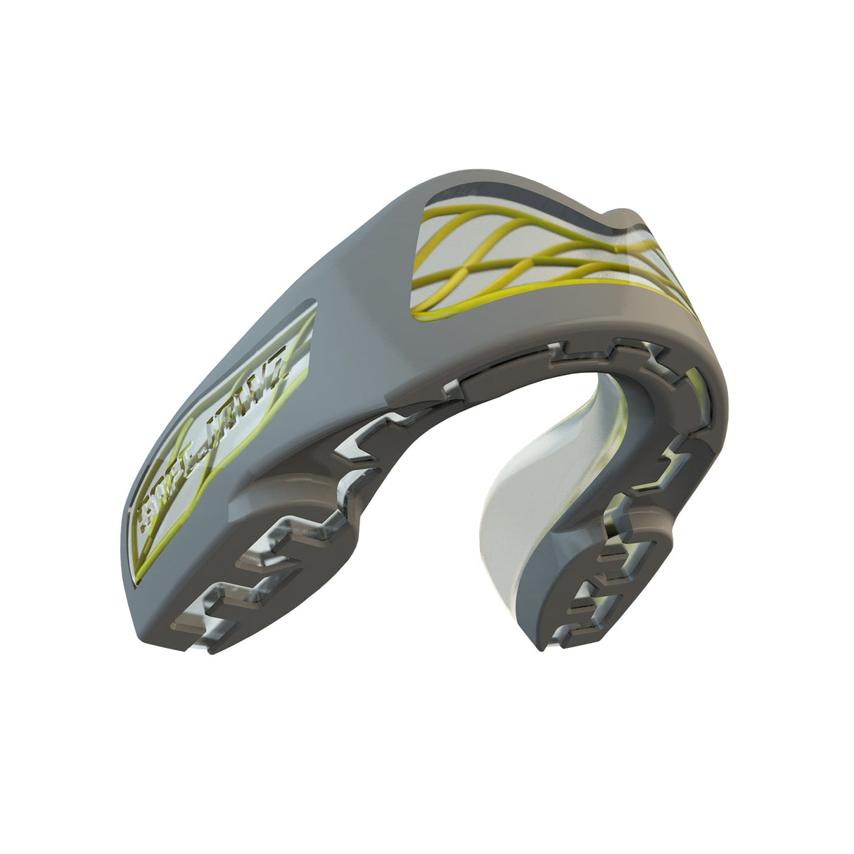 SAFEJAWZ Nitro mouthguard - gray/yellow