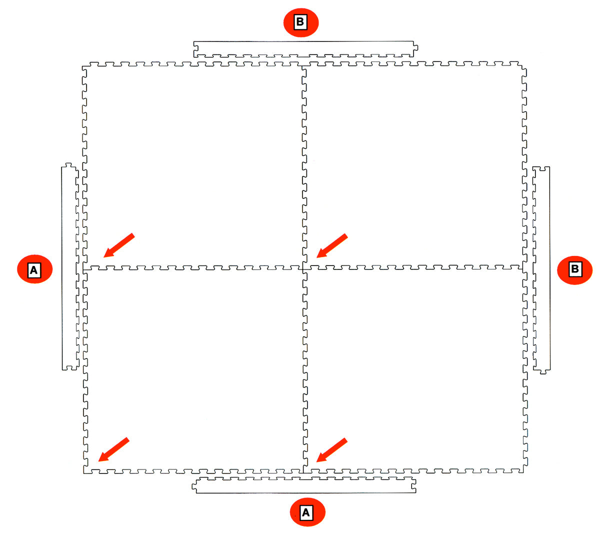Basic Karate, TKD Tatami 2,2 cm, 85146861