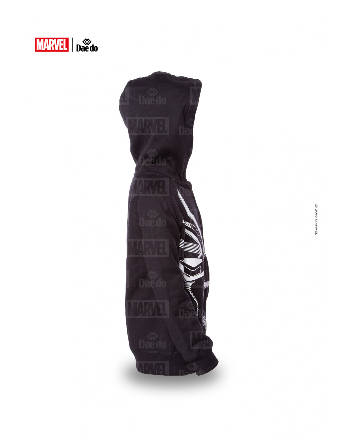 Daedo hoodie with mask Black Panther - black, MARV50621