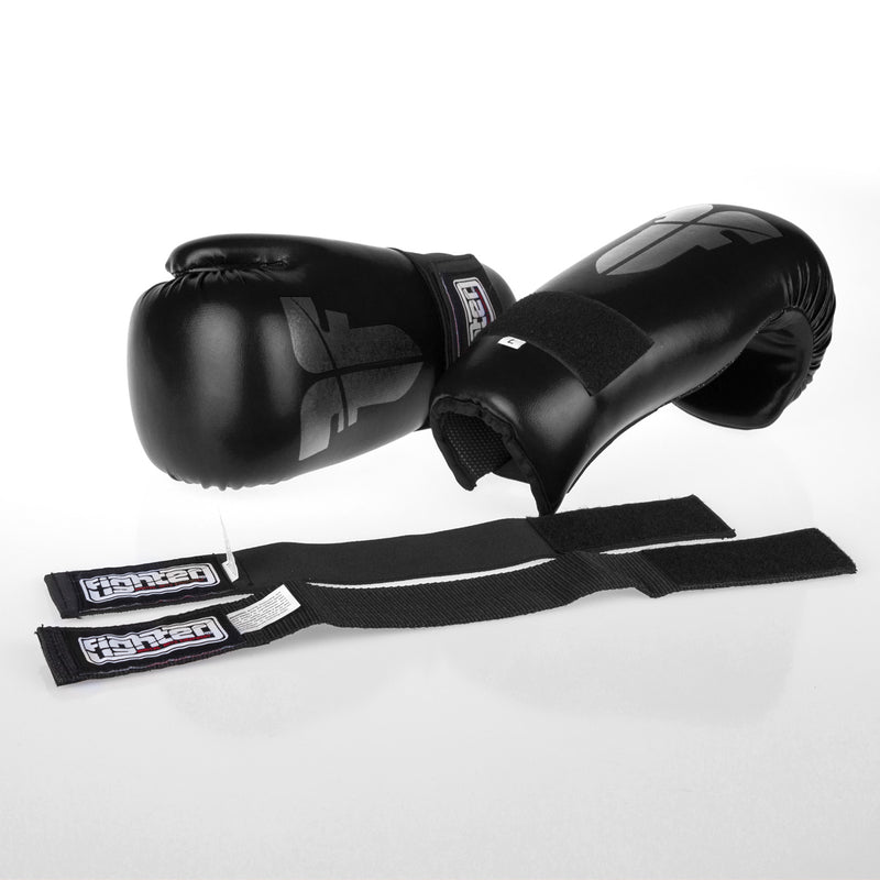 Fighter Open Gloves Strap - black, FOG-001B