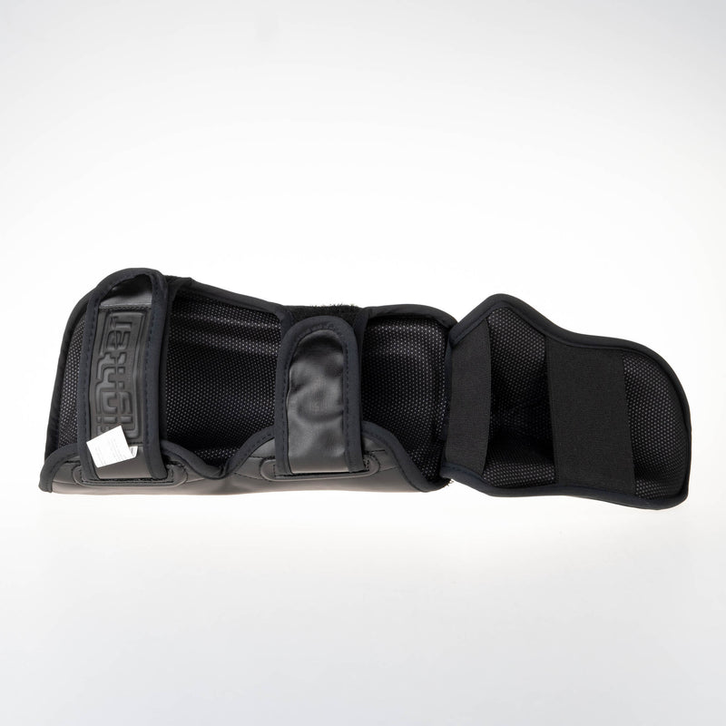 Fighter Shinguards Thai Ergo - black, FSG-004BB