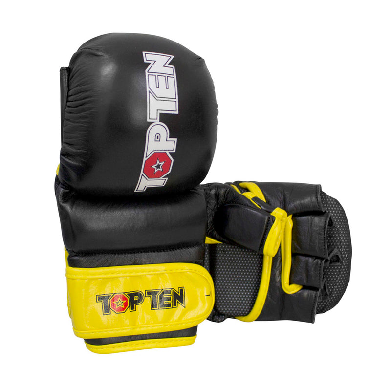 Striking Gloves Top Ten MMA - black/yellow, 23341-92
