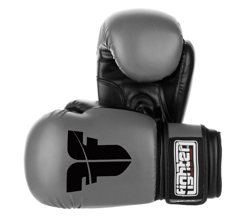 Fighter Basic Gloves - gray/black, 1376APUGR