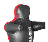 Dummy - PVC - Negro/Rojo, 0127P2N