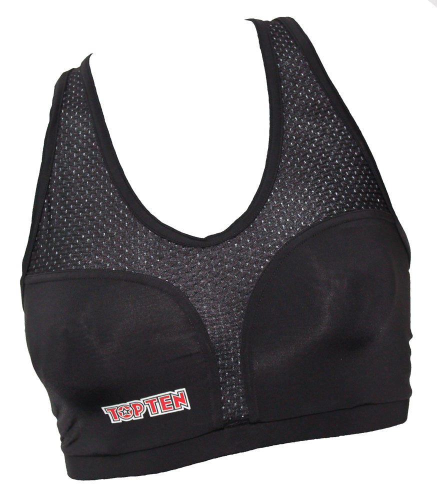 Chest Guard Top Ten Cool Guard - black, 0093-9