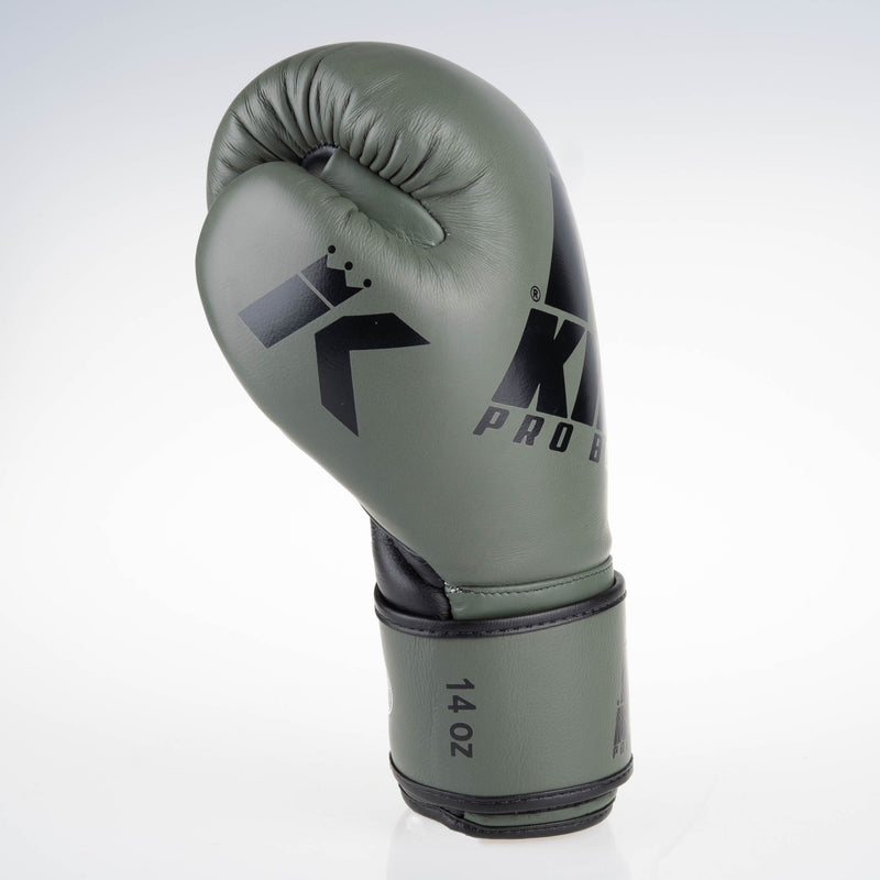 King Pro Boxing - Boxing Gloves Platinum 3 - khaki, kbp/bg-platinum3