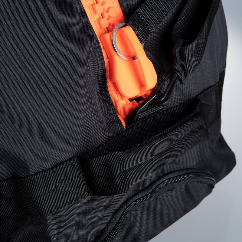adidas TKD TROLLEY bag - black/orange, ADIACC057CS-ORANGE