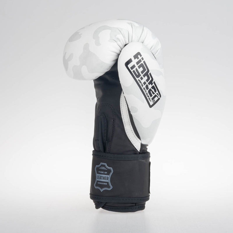 Fighter Boxing Gloves SIAM - white camo, FBG-003CWH