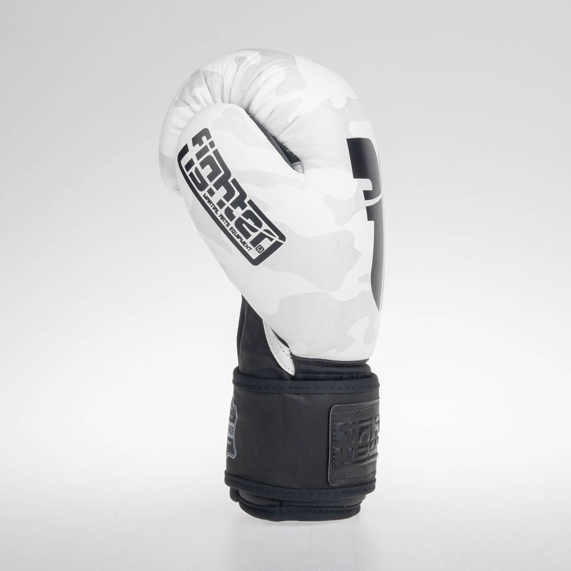 Fighter Boxing Gloves SIAM - white camo, FBG-003CWH