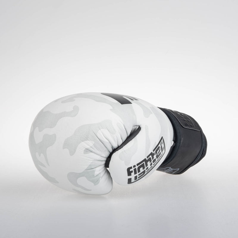 Fighter Boxing Gloves SIAM - white camo, FBG-003CWH