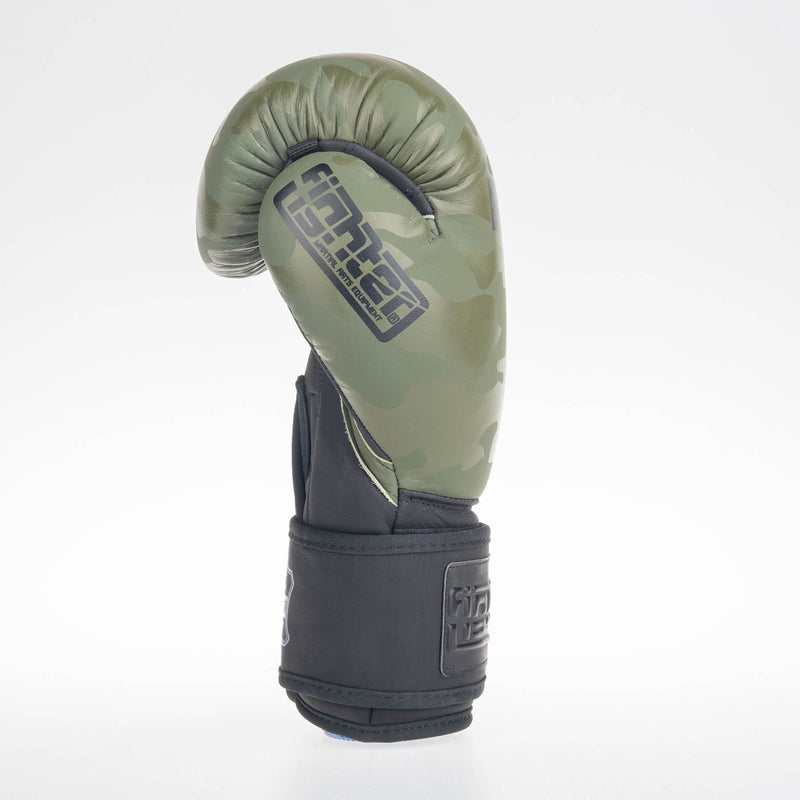 Fighter Boxing Gloves SIAM - khaki camo, FBG-003CKH