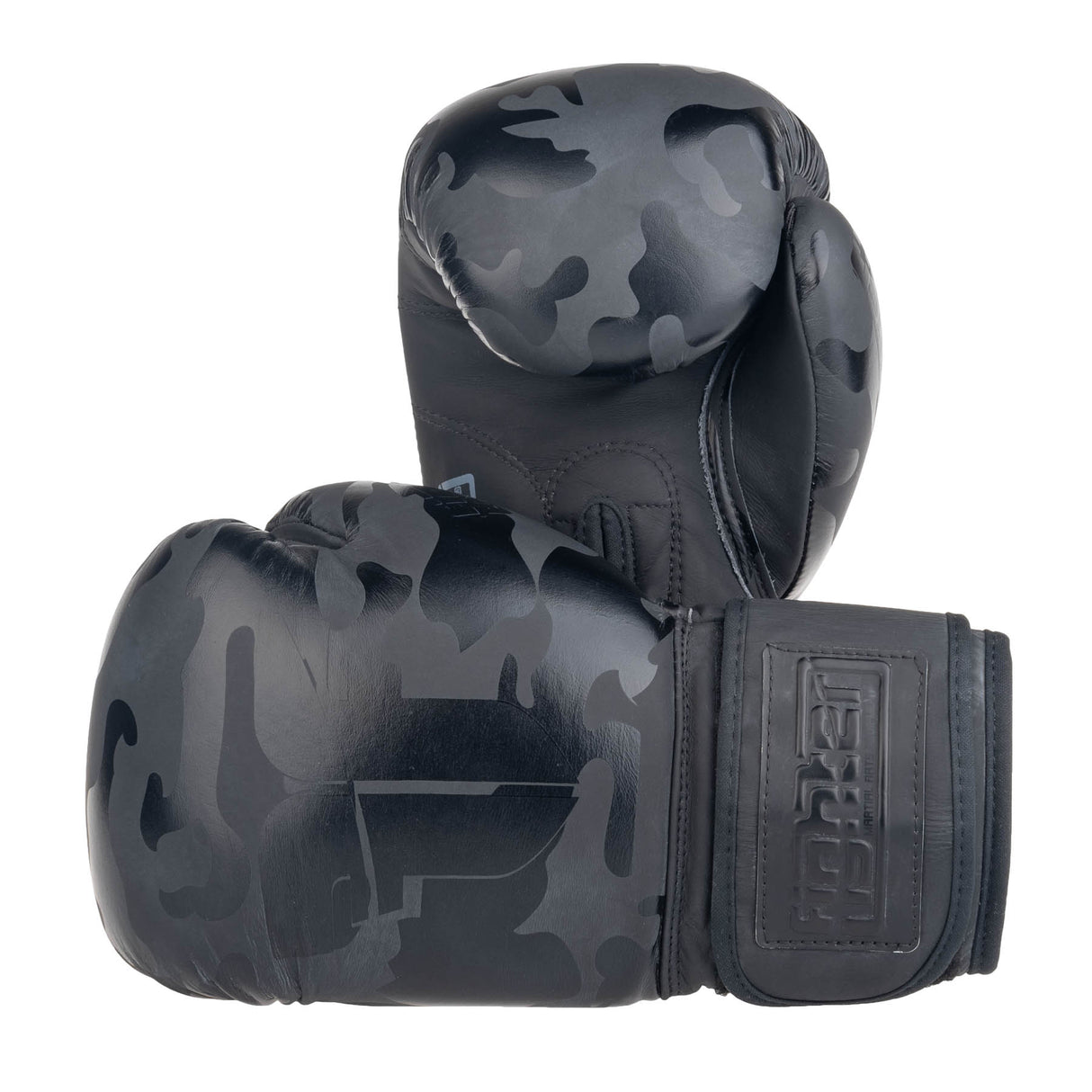 Fighter Boxhandschuhe SIAM - schwarz camo, FBG-003CBK