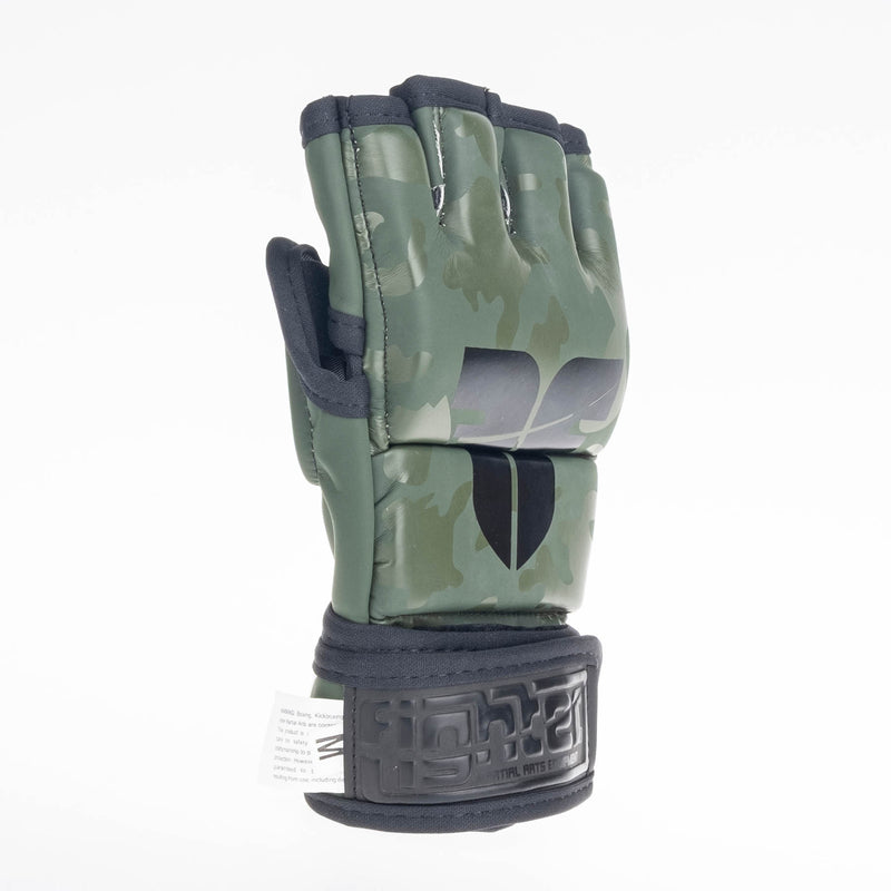 Fighter MMA Gloves Competition - khaki camo, FMG-002CKH