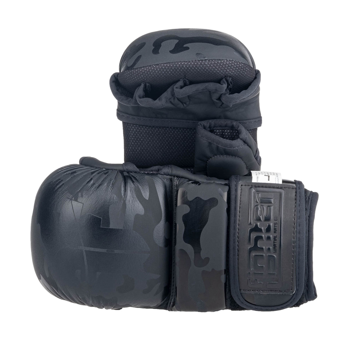 Entrenamiento de guantes MMA de luchador - CAMO NEGRO, FMG -001CBK