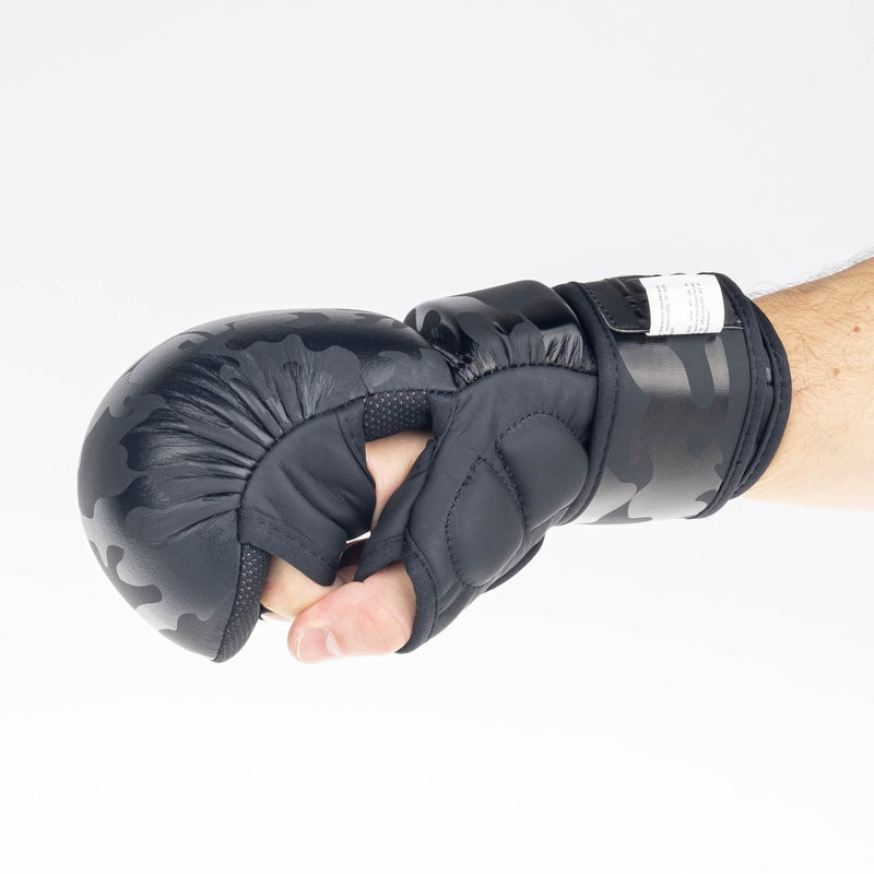 Fighter MMA Gloves Training - black camo, FMG-001CBK