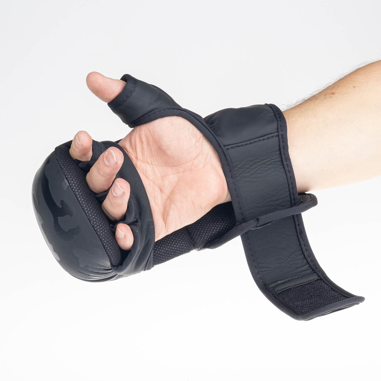 Entrenamiento de guantes MMA de luchador - CAMO NEGRO, FMG -001CBK