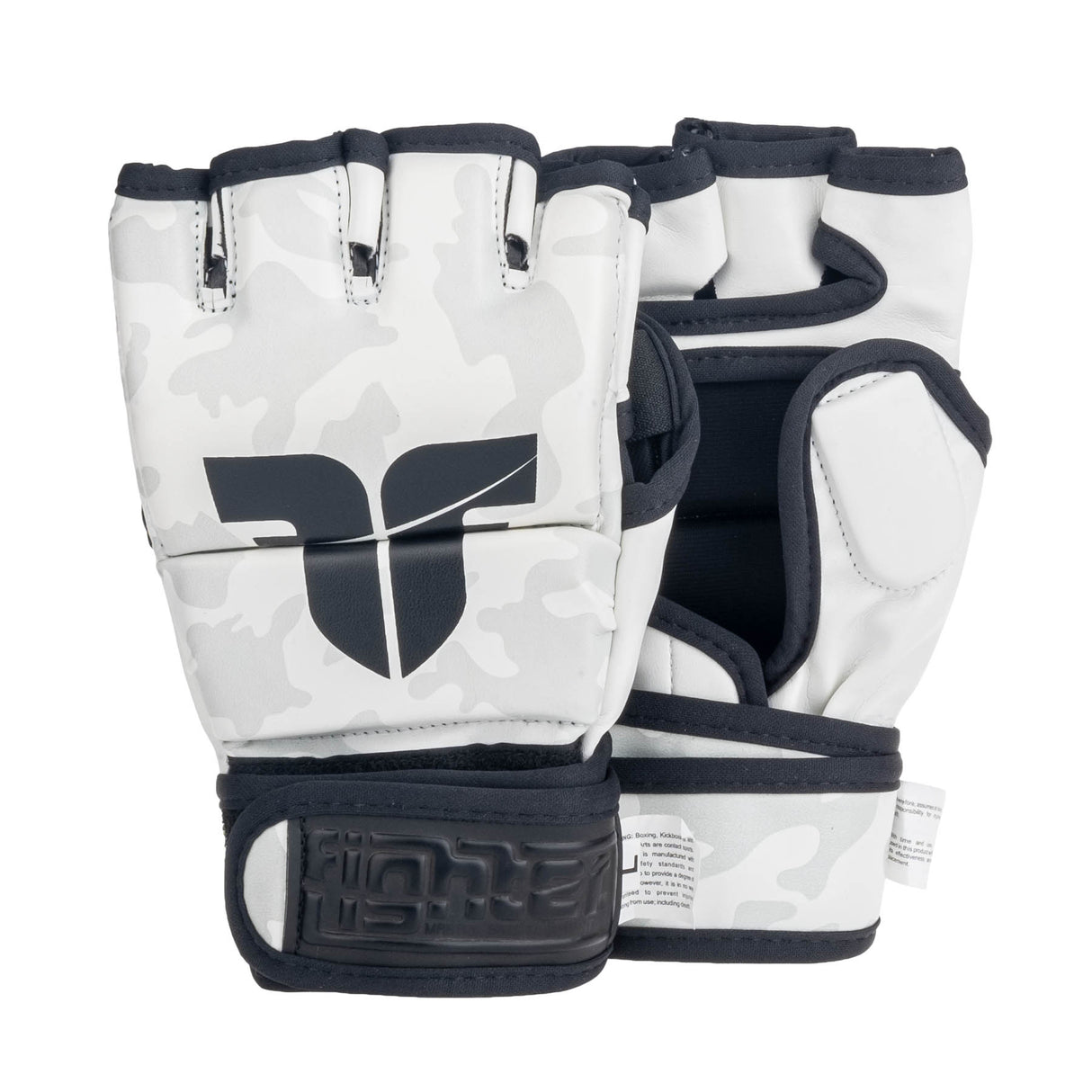 Gants de compétition Fighter MMA - camouflage blanc, FMG-002CWH