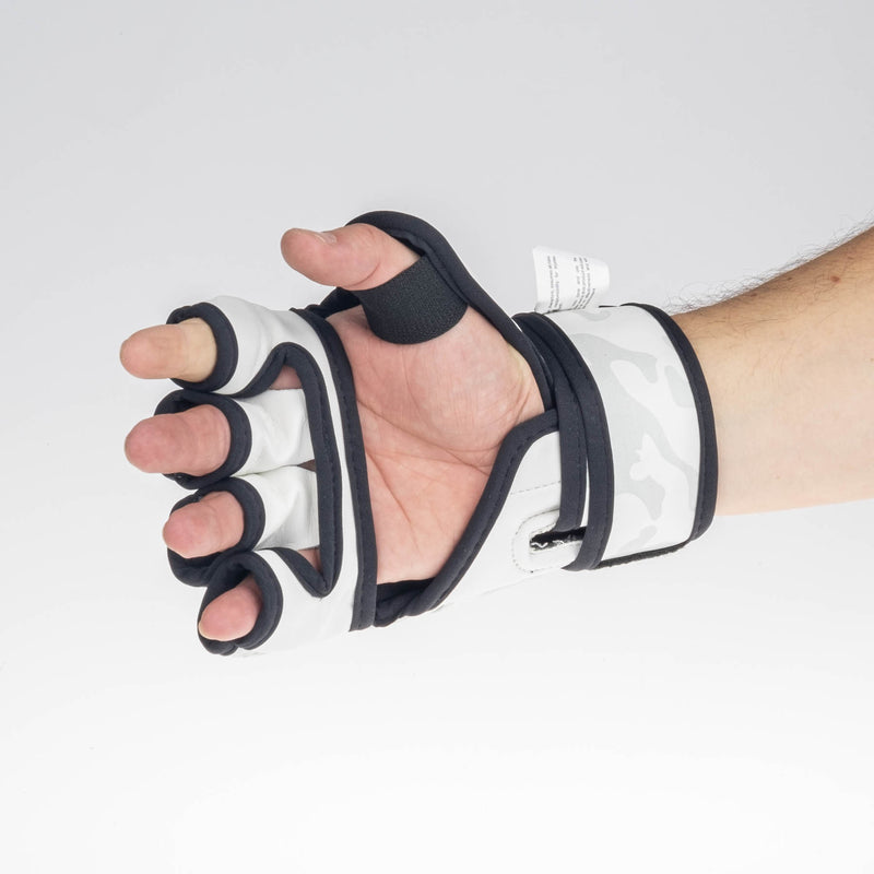 Fighter MMA Gloves Competition - white camo, FMG-002CWH