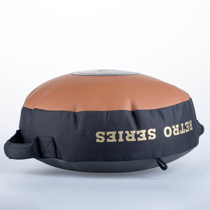 Fighter Round Retro Belly Target - brown