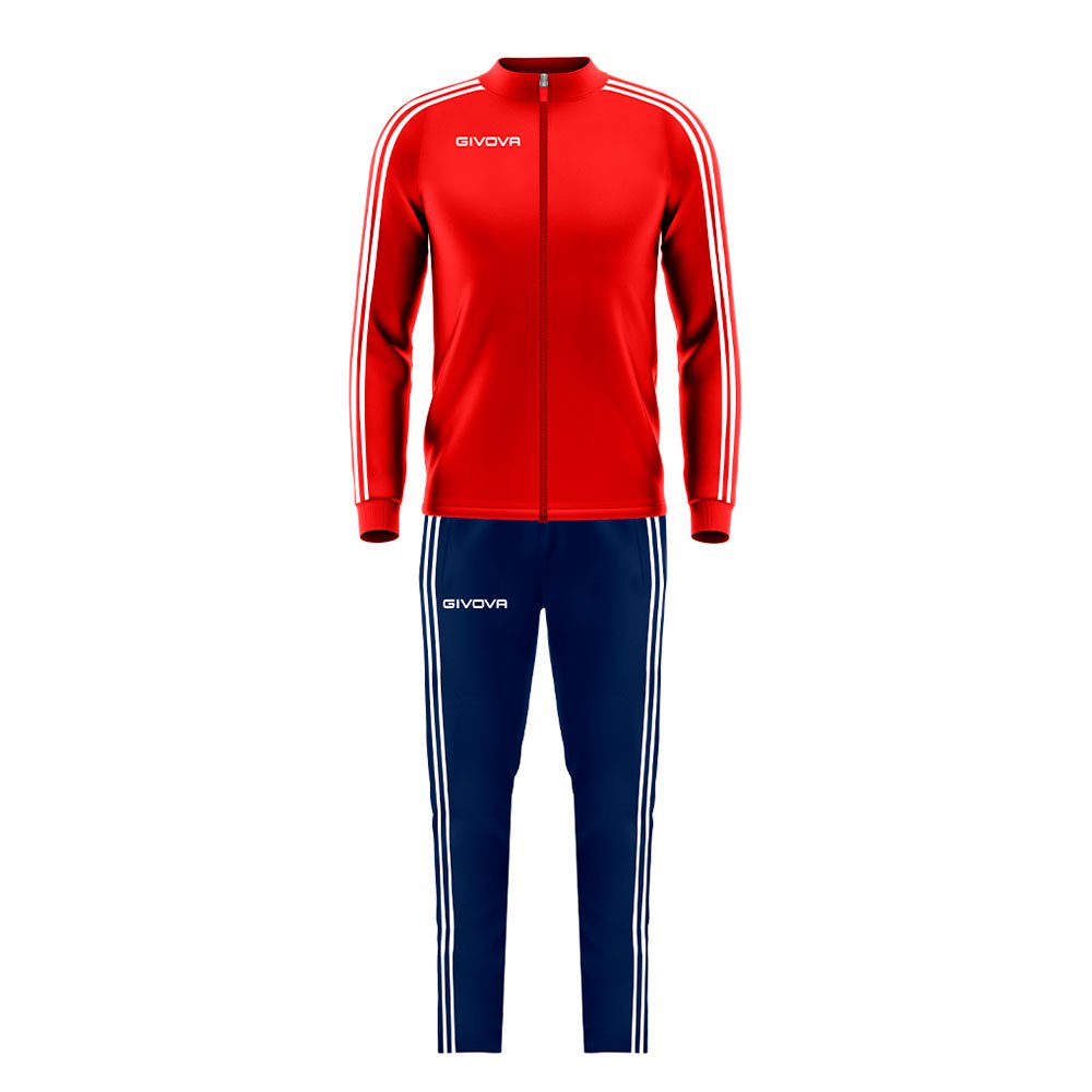 Givova Packguit Revolution Summer - Red/Royal Blue