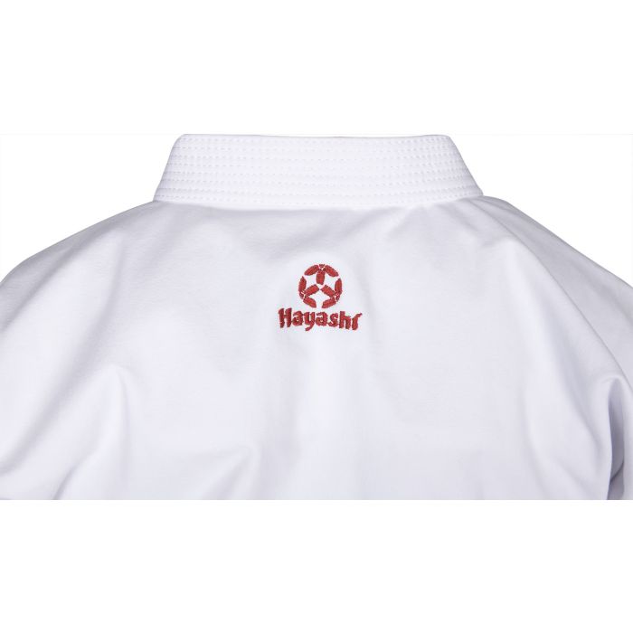 Karate Uniform Set Hayashi "Bunkai 2.0" - white/red, white/blue, 04971-46