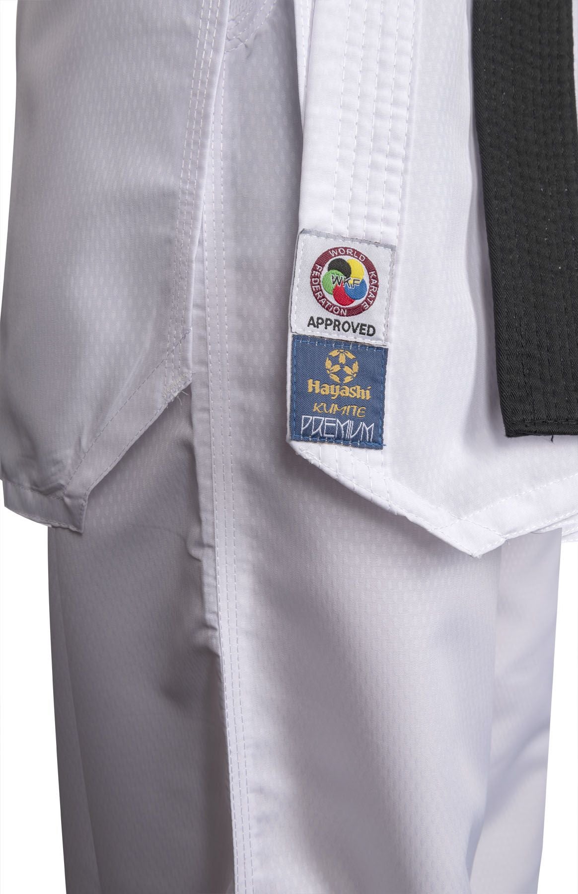 Hayashi Karate-gi PREMIUM KUMITE , 0473-14 - white/red