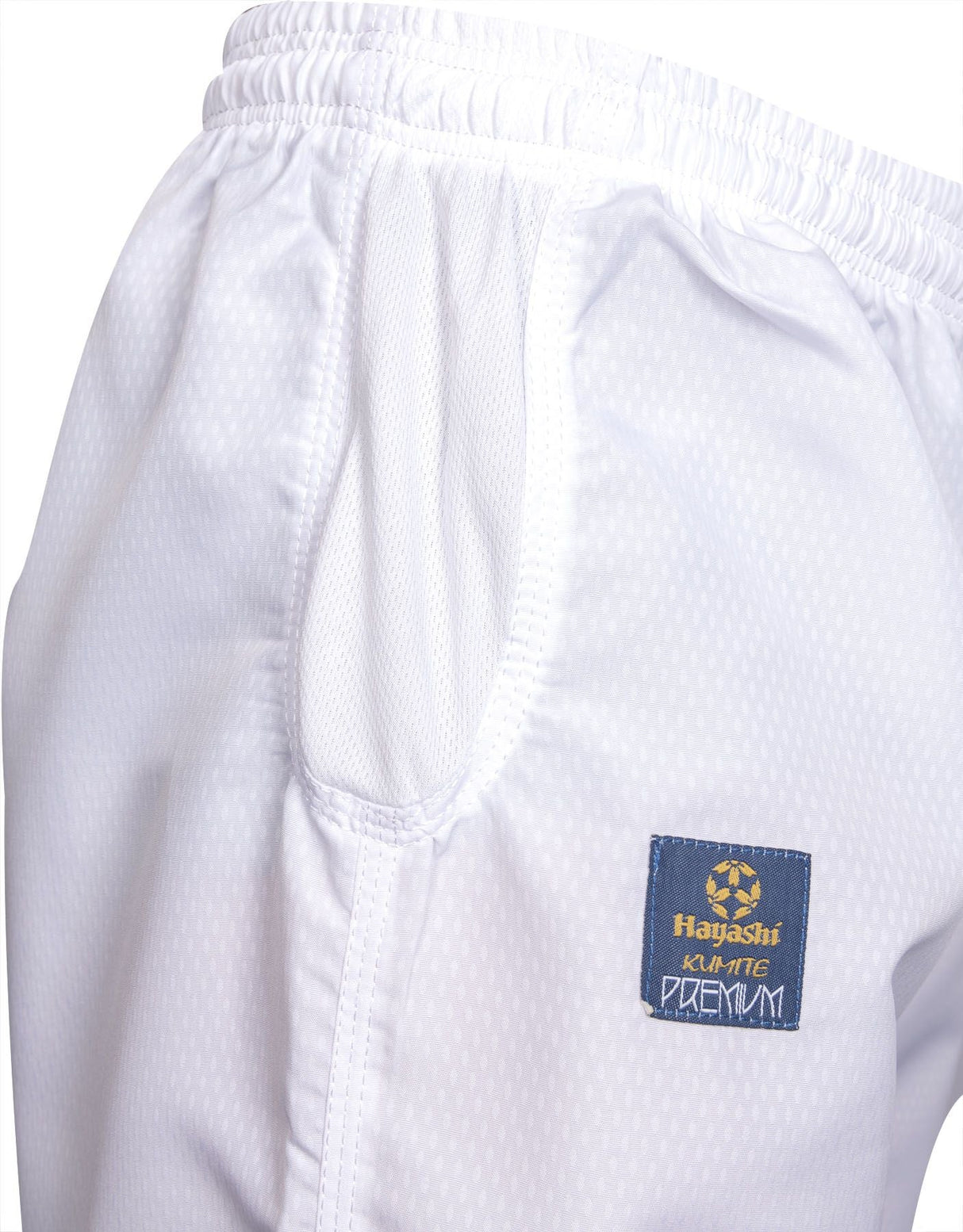 Karate-gi Hayashi PREMIUM KUMITE -white/blue, 0473-16