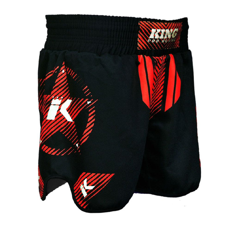 King Pro Boxing Legion 3 MMA Shorts - black/red, LEGION 4 MMA TRUNK