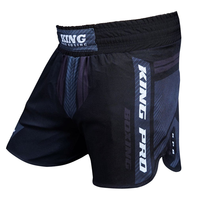 King PB Legion 2 MMA Shorts - black/gray,  LEGION 2 MMA TRUNK