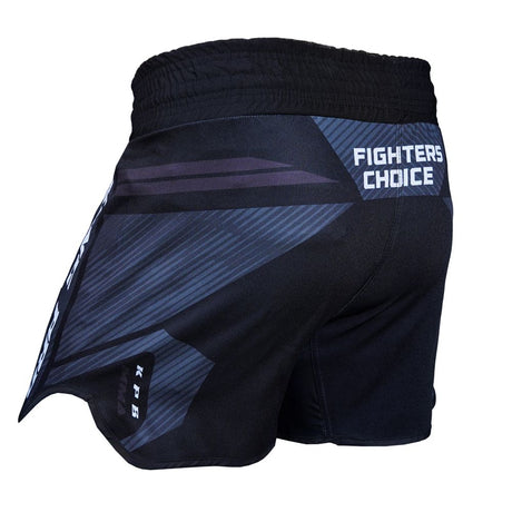 King PB Legion 2 MMA Shorts - black/gray,  LEGION 2 MMA TRUNK
