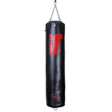 Sac de boxe Fighter Professional 150 &amp; 180 cm, diamètre 36 cm - noir/rouge