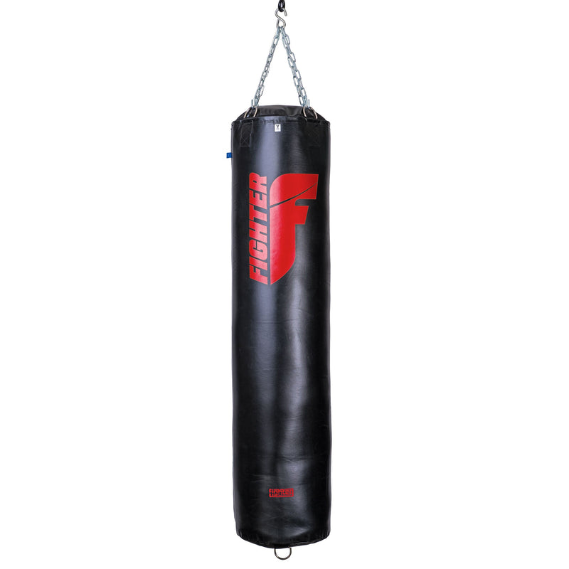 Fighter Boxing Bag Professional 150 & 180cm, diameter 36cm - black/red