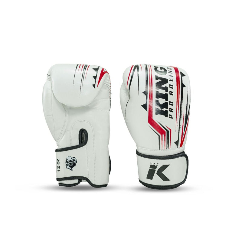 King PB Boxing Gloves Spartan 2 - white, KPB/BG SPARTAN 2