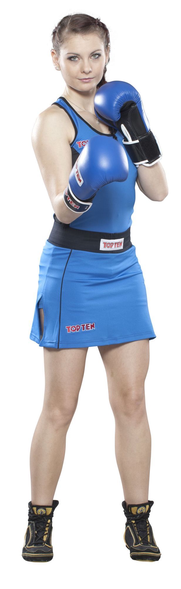 TOP TEN Boxing Skirt - blue