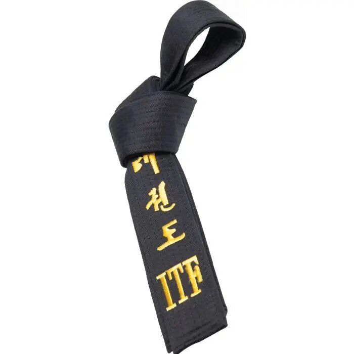 TopTen Taekwon-Do ITF Belt, black, 1051-9