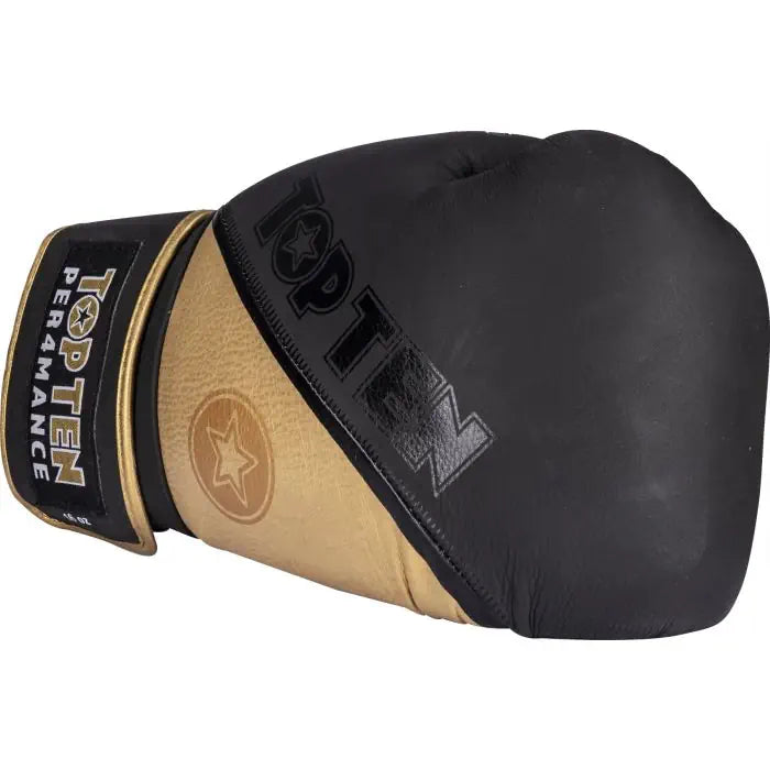 Gants de boxe Top Ten 4Select - noir/or, 2044-92