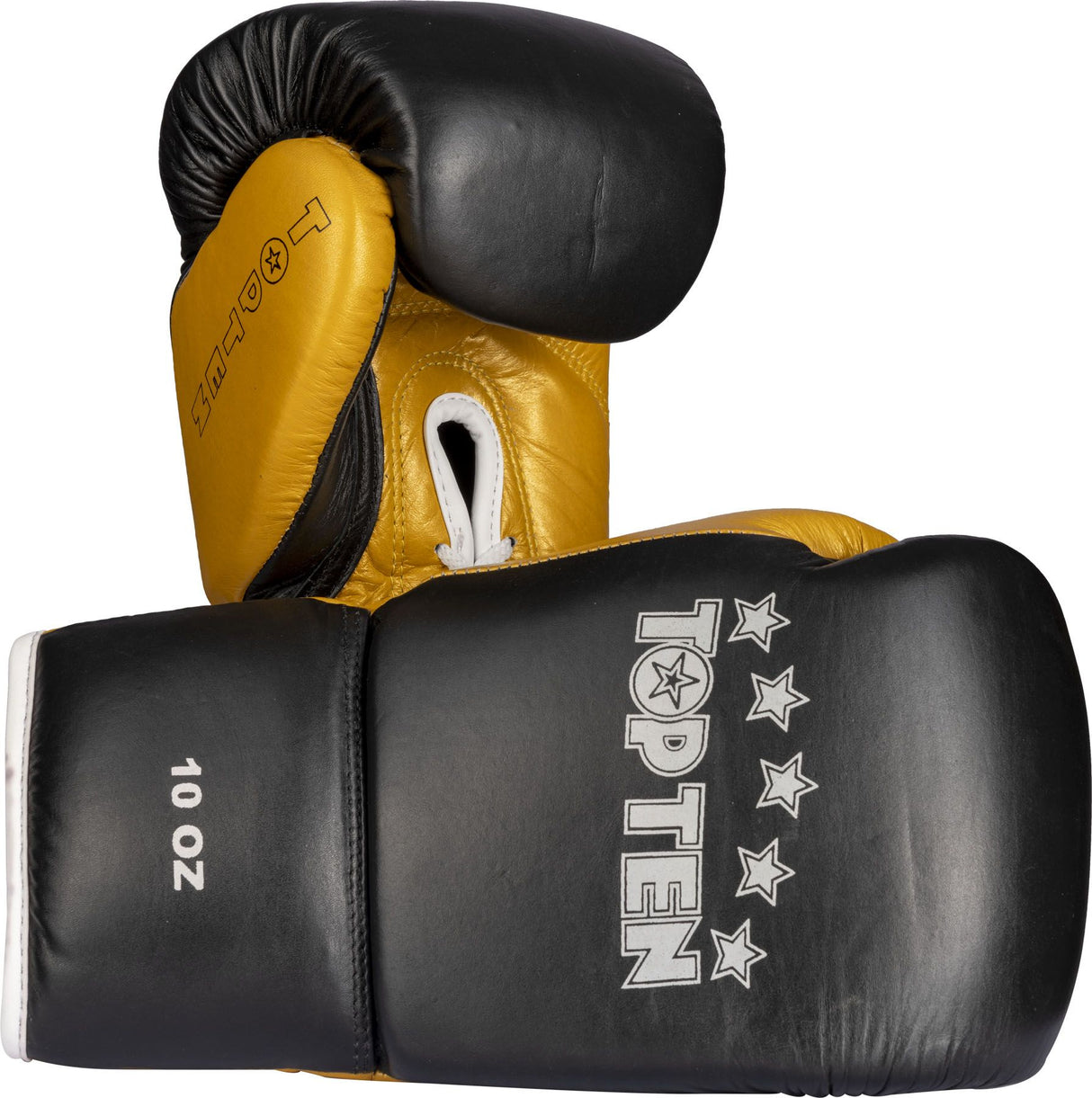 Top Ten Classic -Schnürboxhandschuhe - Schwarz/Gold
