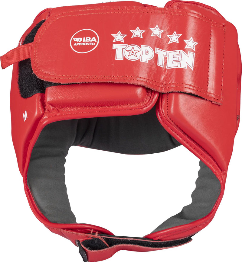 Top Ten Headguard IBA - red