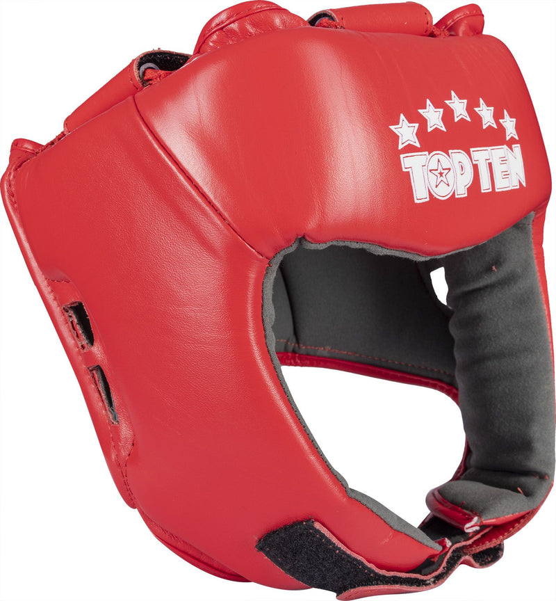 Top Ten Headguard IBA - red