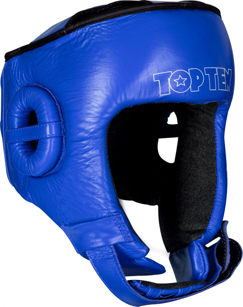 Top TEN IFMA headguard Jarot Muay - blue