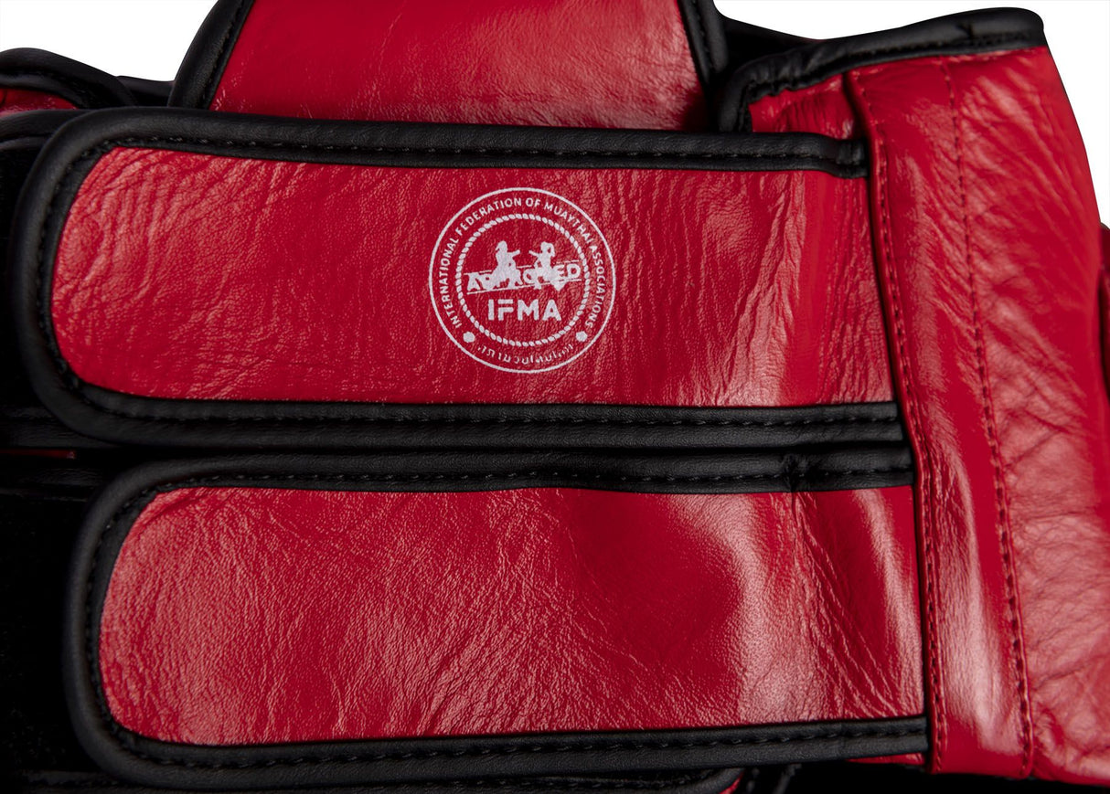 Top TEN IFMA headguard Jarot Muay - red