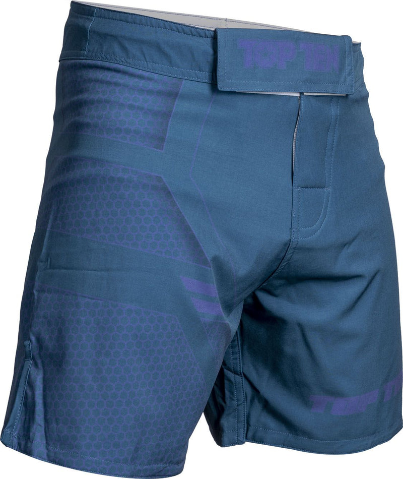 Top Ten MMA shorts COMBat - blue