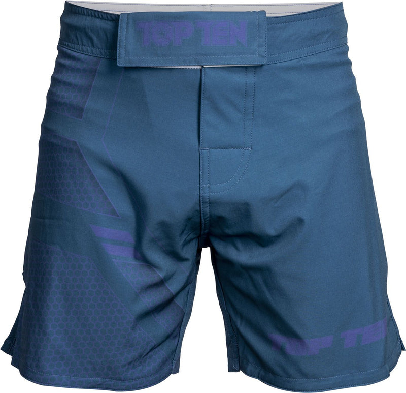 Top Ten MMA shorts COMBat - blue